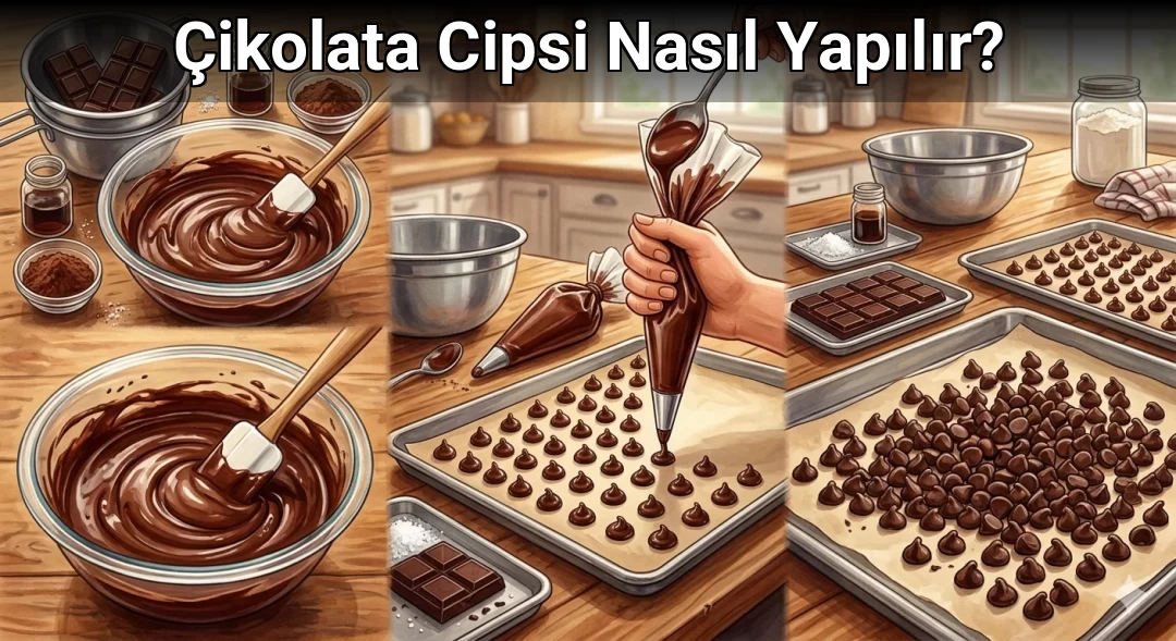 Çikolata Cipsi Nasıl Yapılır?